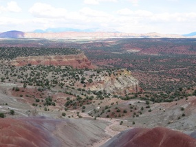 View to Waterpocket Fold