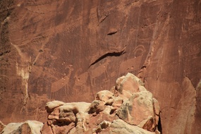 Petroglyphs - Capital Reef