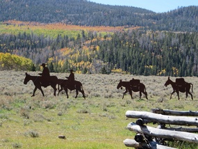 Mule Train on the Spanish Trail
