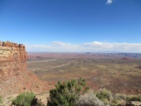 View of B&B from Moki Dugway