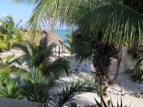 View from our balcony