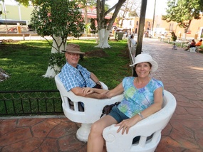 Loveseats in the Park