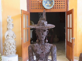 Metal Catrina