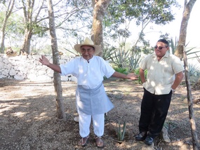 Don Antonio and our guide Hector