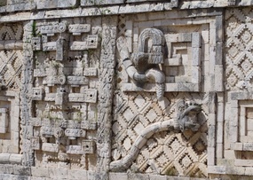 West Facade with Rattlesnake