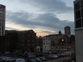 Cardiff from the Ibis