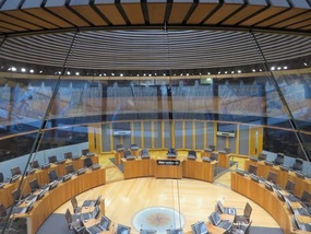 The Senedd Debating Chamber