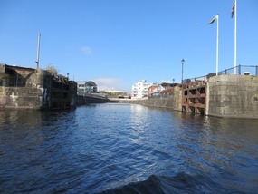 One of the old dry docks