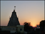 Sunrise behind Jagdish Temple