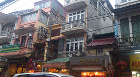 Old quarter buildings