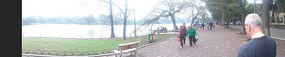 The lake