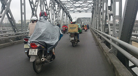 On the French bridge