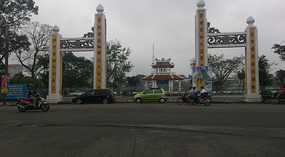 Temple gates