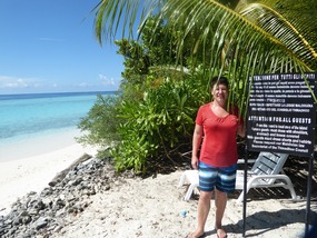Goed lezen: hier begint bikini beach