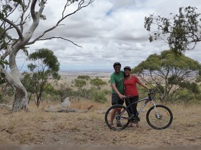 We made it to the Spring Gully Lookout!