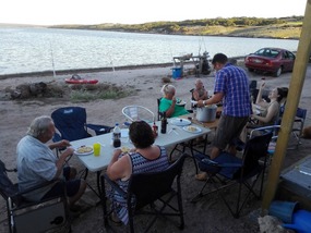 Zuurkooldinner with a view