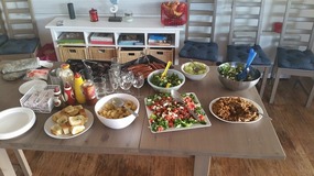 Gezellig en lekker etentje bij Ben & Megs thuis
