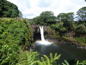 Rainbow Falls, guess why?