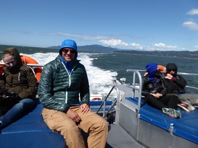Kkkkkoudddddd hoor op de whale watching-boot