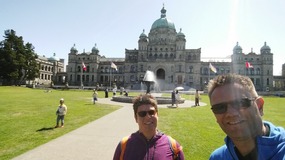 Parlementsgebouw-selfie