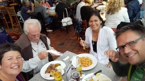 Afscheidsetentje met Roald & Marisela (Gibsons)