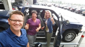 Verrassing! Guido & Marloes halen ons van Schiphol