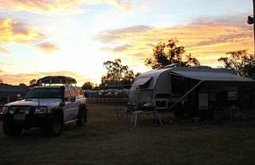 Showgrounds Sunset!