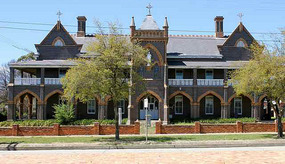Old Catholic Presbytery, now a boarding house...c 