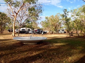 Campsite, only 4 inmates!