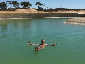 Floating on Lake Magic