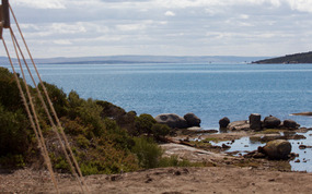 Lincoln National park, SA. Camp View