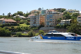 City Cat onway to Brisbane