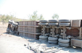 Truck  accident