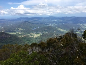 Ausblick von Mount Warning