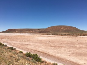 Salzseen auf Weg nach Coober Pedy