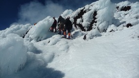 Aufstieg Villarrica
