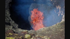 Lava Vulkan Villarrica