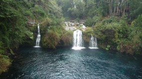 Wasserfall bei Pucon