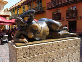 die dicke Gertrud vom Künstler Fernando Botero