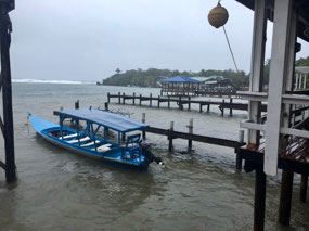 Isla Roatan bei Regen
