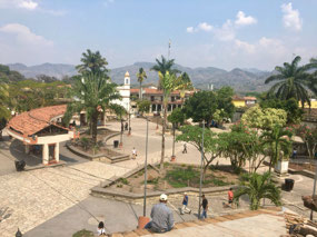 Plaza von oben