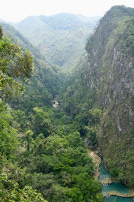 Semuc Champey und das Tal