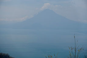 letzter Blick auf Lago de Atitlan