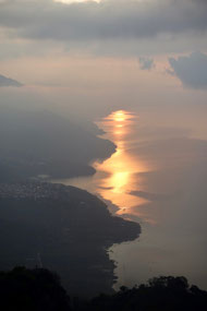 Sonnenaufgang India Nase