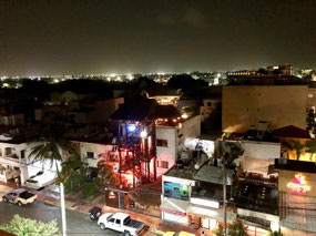 Aussicht von Dachterrasse