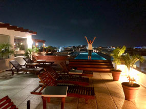 unsere Dachterrasse