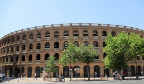 Plaza de Toros-beside rail station