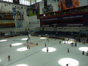 Ice skating rink - Dubai Mall