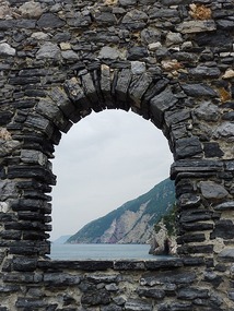 View of coast from Church of San Petro