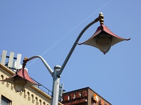 Lamp in Chinatown